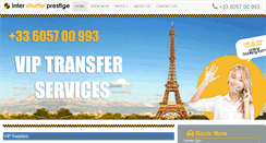 Desktop Screenshot of intershuttleprestige.com